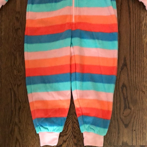 Gymboree  Hooded Fleece Pajama One Piece New - Picture 3 of 8